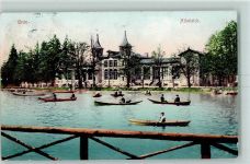 8010 Graz 03.Bez.:Geidorf 1907 - Hilmteich Ruderboote