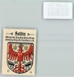 Soldin Myslibórz - Vignette Wappen Kaffee Hag ca 1920-1940