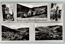 63872 W8751 Heimbuchenthal - Kirche Schloß Mespelbrunn