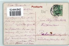 04736 O7305 Waldheim , Sachs 1913 Gebrauchsspuren
