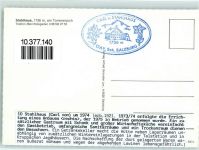 Carl von Stahl Haus - Hüttenstempel Beschreibung aufgeklebt
