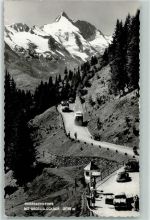Heiligenblut - Rossbacherkehre mit Großglockner Omnibus Auto VW Käfer
