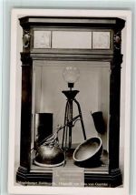 Nr. 96 Postkarte des Deutschen Museums München - Originale von Otto von Guericke - Magdeburger Halbkugeln Technik