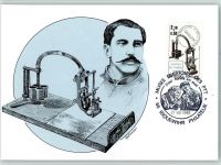 Musee Historie des Ptt- Riquewihr Philatelie - Maschine Obliterer Daguin AK - Geschichte 1985