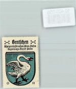 Bentschen Zbaszyn - Vignette Wappen Kaffee Hag ca 1920-1940