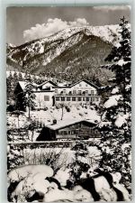 82491 W8104 Grainau - Alpenhotel Waxenstein Winter