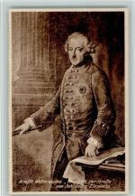 Gemälde von Zieseniss AK Adel Friedrich der Große