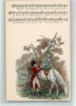 Französische Liederkarten Serie ca 1900 AK Gute Erhaltung Liederkarte