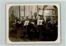 Dirigent , Geiger ca 1926 AK Orchester Foto AK