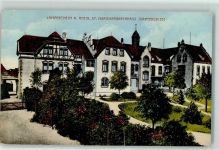 68623 W6840 Lampertheim , Hess 1916 - Marienkrankenhaus Gartenseite