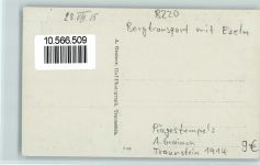 83278 W8220 Traunstein , Oberbay - 1914 Bergtransport mit Eseln Prägestempel A, Grainer