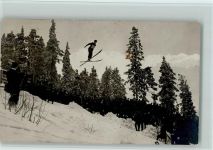 Wettkampf - Fotoapparat Ski 1913 Foto AK