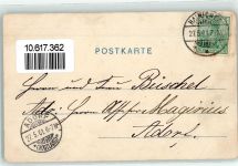 09661 O9260 Hainichen , Sachs 1901 - Stadtpark