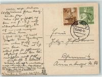 04838 O7280 Eilenburg - Misch-Frankatur WK II Grassimuseum Leipzig