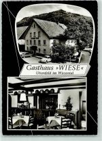 79694 W7861 Utzenfeld - Gasthaus Wiese Gastraum
