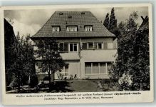 Architekt Reg. Baumeister Wilh. Mues Hannover - Außenputz mit Portland Zement Dyckerhoff Weiß Werbung Architekt KEINE AK