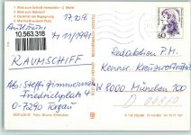 04860 O7290 Torgau - Schloß Hartenfels Denkmal d. Begegnung Martha Brautzsch Platz