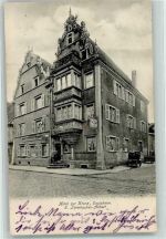 68190 Ensisheim 1904 Gebrauchsspuren Hotel zur Krone