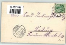 68190 Ensisheim 1904 Gebrauchsspuren Hotel zur Krone