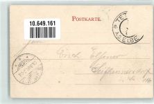 Decin Tetschen-Bodenbach 1901 - Schäferwand den Schäfer im Profil zeigend