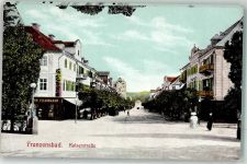 Frantiskovy Lazne Franzensbad 1908 - Kaiserstraße