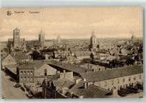 Ypres Ypern / Ieper 1917 - Cathedrale St. Martin Tuchhalle Ort lt. Recherche