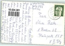 25917 W2262 Leck - Hauptstraße Heimvolkshochschule VW Käfer