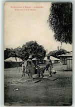 Conakry Konakry 1909 Gebrauchsspuren de Bordeaux a Matadi ?hwarzafrikaner Brunnen
