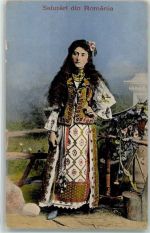 Tracht Trachten Rumänien 1917