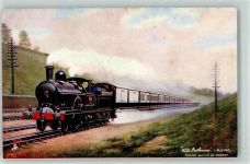 Famous Expresses Tuck Postcard 6493 Wild Irishman Eisenbahnzug