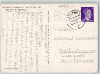 95326 W8650 Kulmbach Künstlerkarte Landpoststempel Wernstein Die Mutter des Künstlers sign Rembrandt Harmensz van Rijn