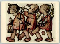 Verlag Emil Fink Nr. 224 - Die drei Engelbuben aus dem Hummel-Buch Hummel