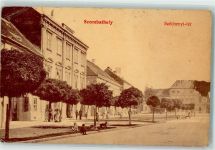 Szombathely 1908 Gebrauchsspuren Szechenyi-ter