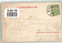 Szombathely 1908 Gebrauchsspuren Szechenyi-ter