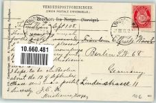 Trondheim Trondhjem 1908 - Munkegaden med Stiftsgaarden Straßenbahn