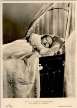 S.A.R. Vittorio Emanuele Principe di Napoli als Baby , sehr gute Erhaltung AK Adel Italien Foto AK