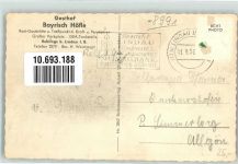 88138 W8995 Rehlings 1956 Foto AK Gasthaus Bayrische Höfle