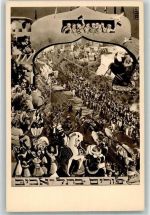 Tel Aviv Jaffa Fotomontage AK Purim-Carnival
