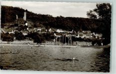 66459 W6654 Kirkel Gebrauchsspuren Schwimmbad Foto AK