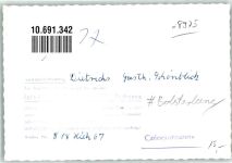 87538 W8975 Bolsterlang FOTO KEINE AK Gasthaus Schönblick Gaststube Ort handschriftlich