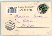 79874 W7821 Breitnau 1898 Künstlerkarte Ravenna Fall sign. Biese