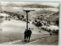 W7868 Todtnauberg Schlepplift Sessellift Foto AK