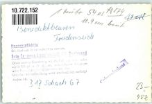 83671 W8174 Benediktbeuern FOTO KEINE AK Hotel Friedenseiche Ort handschriftlich