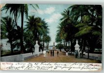 Veracruz 1908 Gebrauchsspuren Denkmal Straße