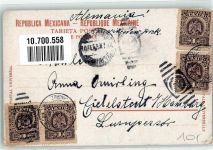 Veracruz 1908 Gebrauchsspuren Denkmal Straße