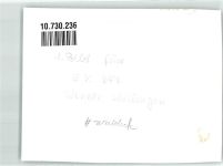 34513 W3544 Waldeck , Hess FOTO KEINE AK Ort handschriftlich