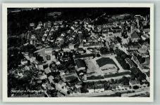 99634 O5236 Straußfurt Foto AK Fliegeraufnahme