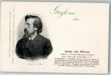 Anton von Werner Porträt Das Grosse Jahrhundert Serie F Nr. 224 Künstler
