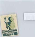 Stadt Liegnitz / Legnica 1927 - Gartenbau Gewerbe-Ausstellung Gugali Briefmarke