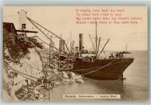 Rosario Gebrauchsspuren Hafen Landig Wharf